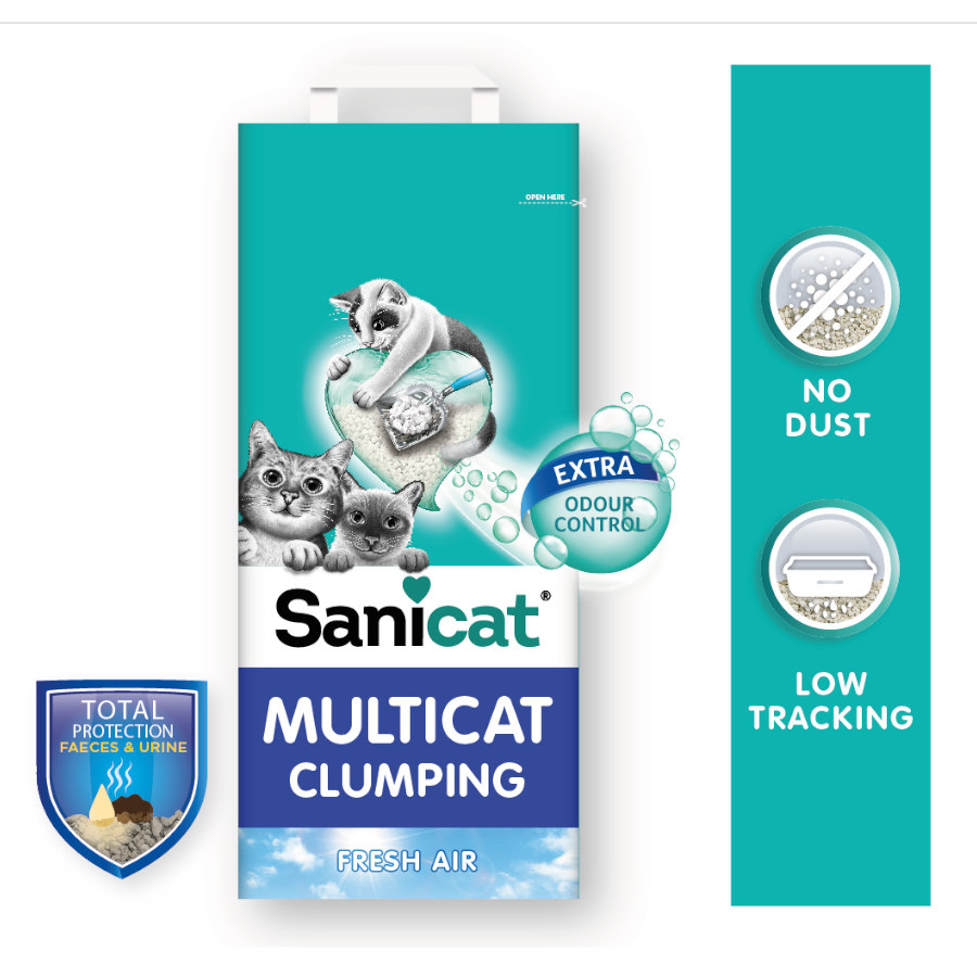 Sanicat Multicat Cumpling Fresh Air Arena para gatos