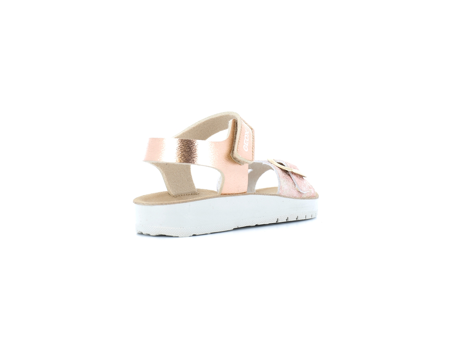 Geox-J COSTAREI GI J15EAB Matières combinées Or rose