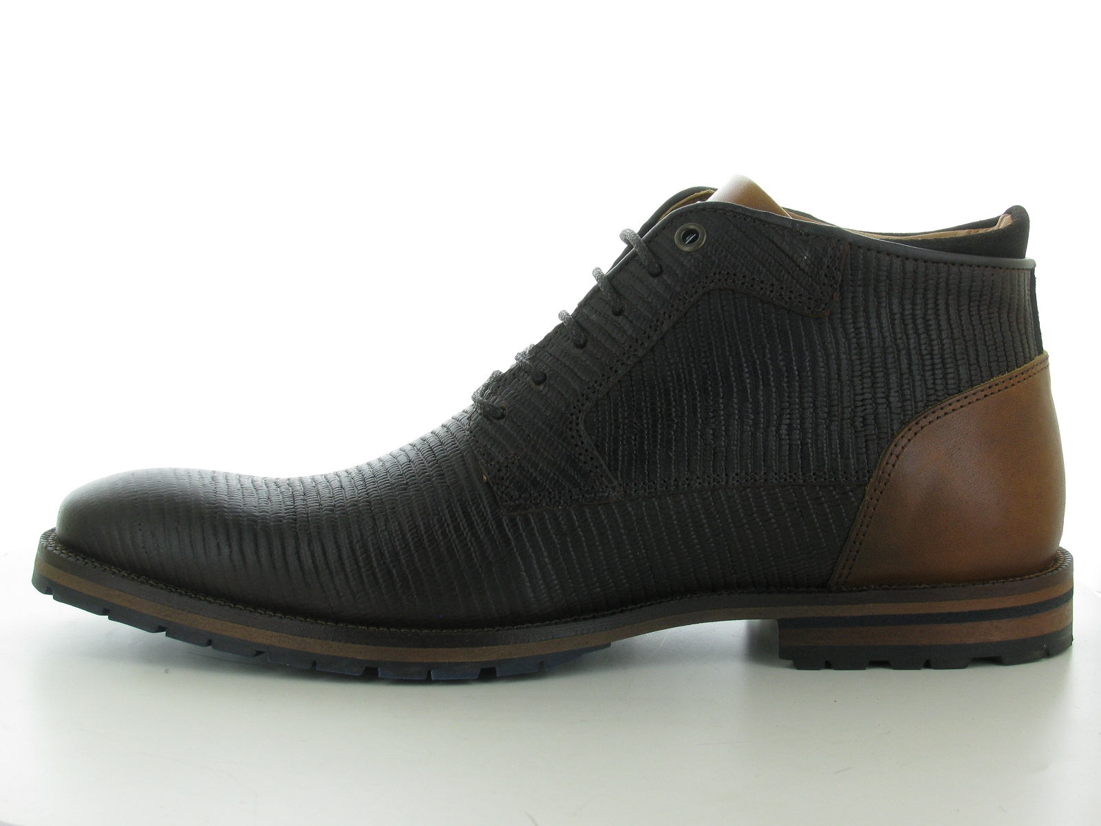 Bull boxer-834-K5-0777A Cuir Marron Foncé