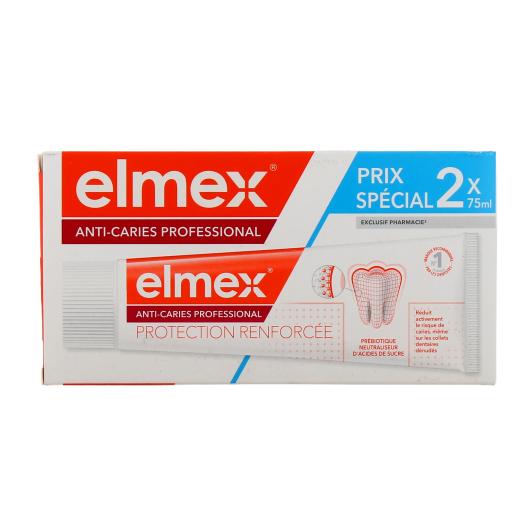 Dentifrice anti-caries Elmex Professional