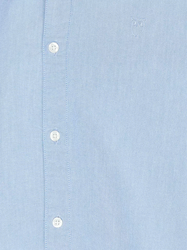 KNOWLEDGE COTTON APPAREL Hemd Regular Fit HARALD blau
