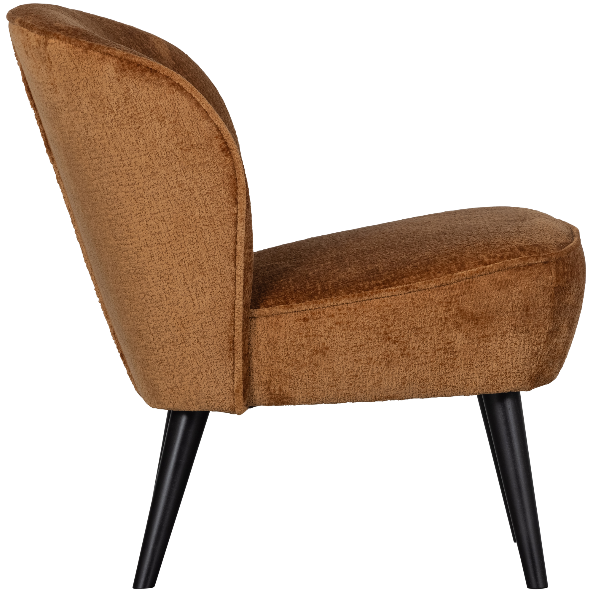 Fauteuil Sara Sara Fauteuil - Structure Velvet - Cognac