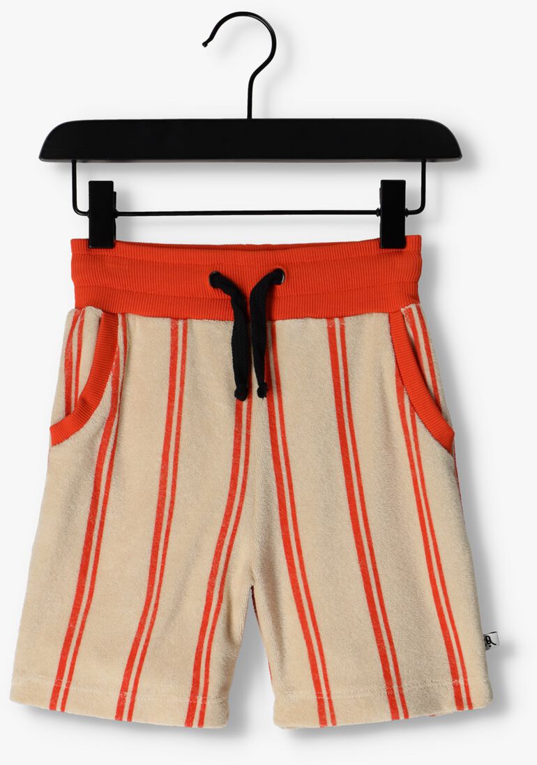 CARLIJNQ oranje carlijnq korte broek stripes flame - bermuda