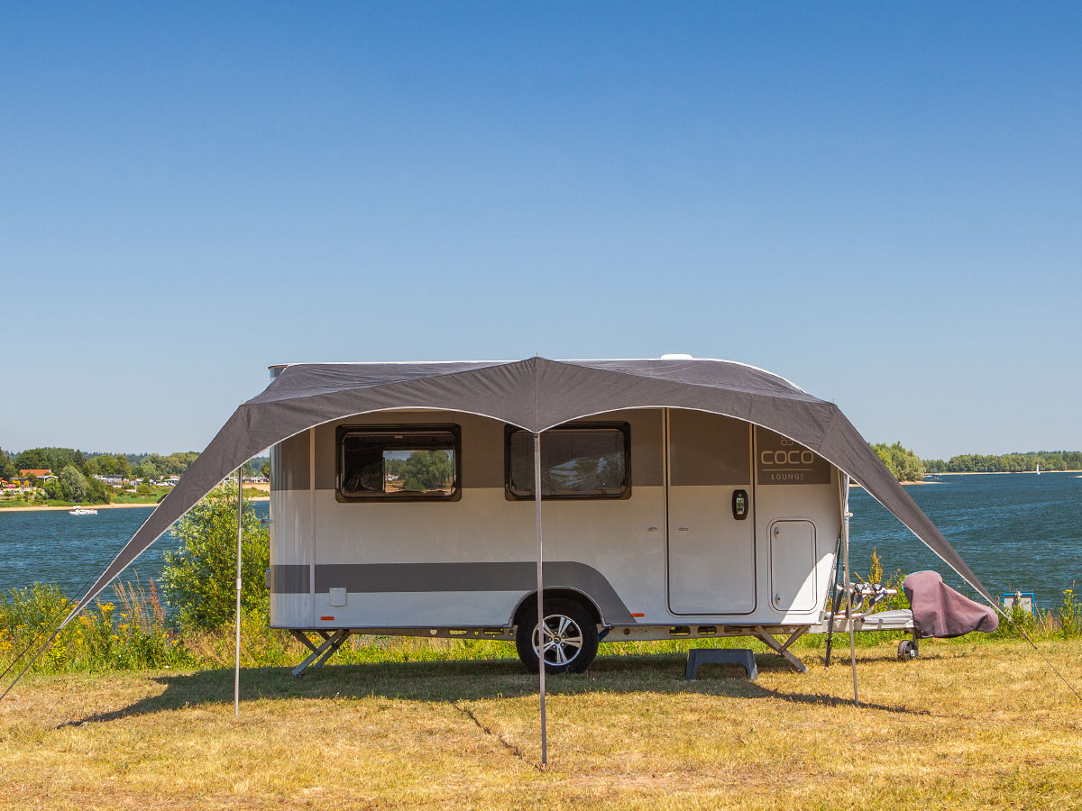 Campooz Trekking caravanluifel 350 cm - zwart