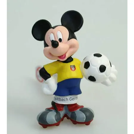 Bullyland 15630 Goal Mickey mit brasilianischem Trikot