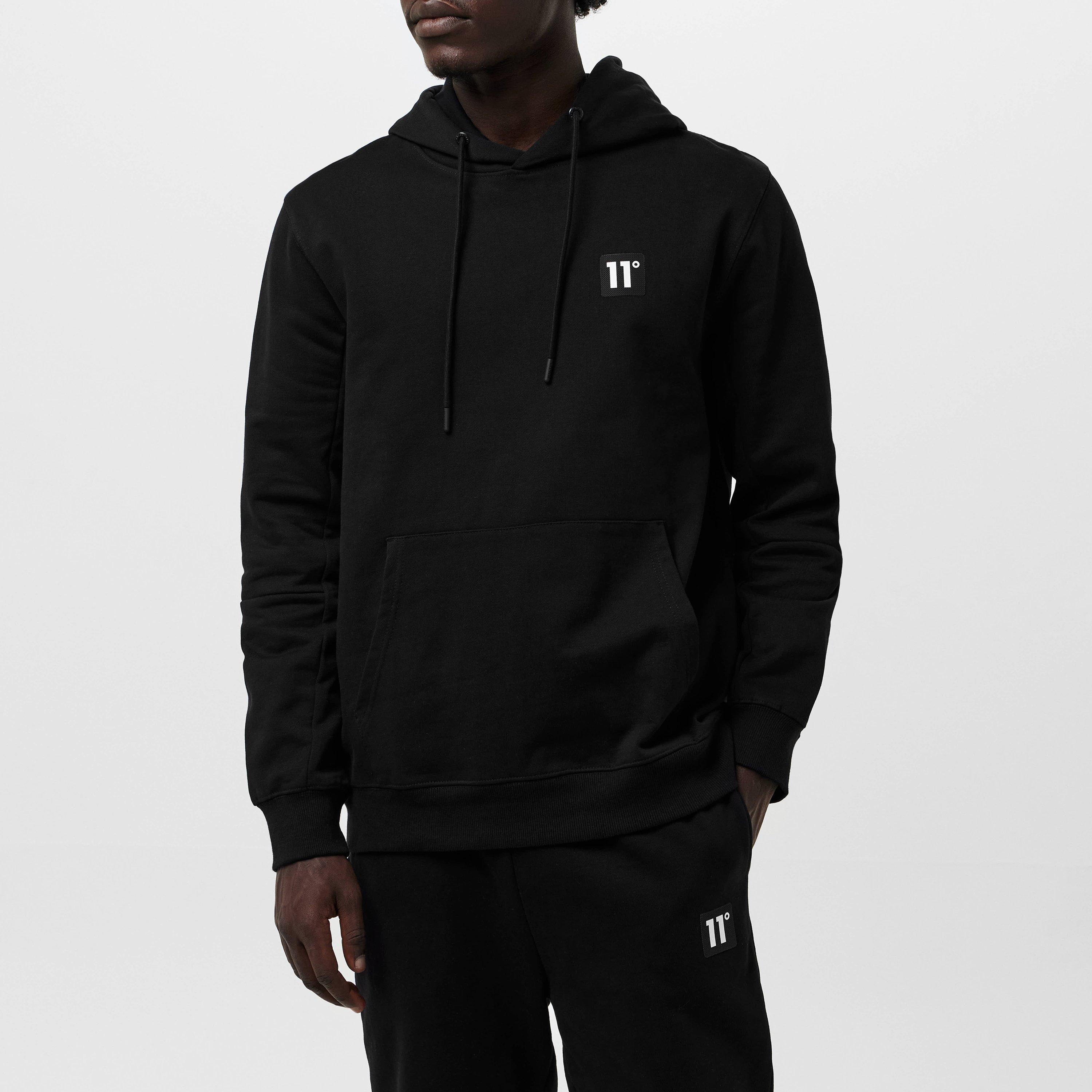 11 Degrees 11D Logo Hoodie Mens