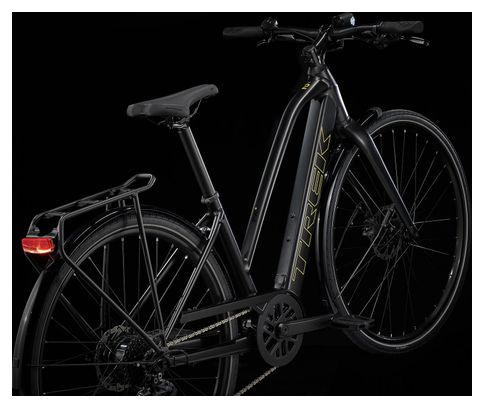 Vélo de Ville Électrique Trek FX  2 Shimano Altus 9V 250 Wh 700 mm Noir