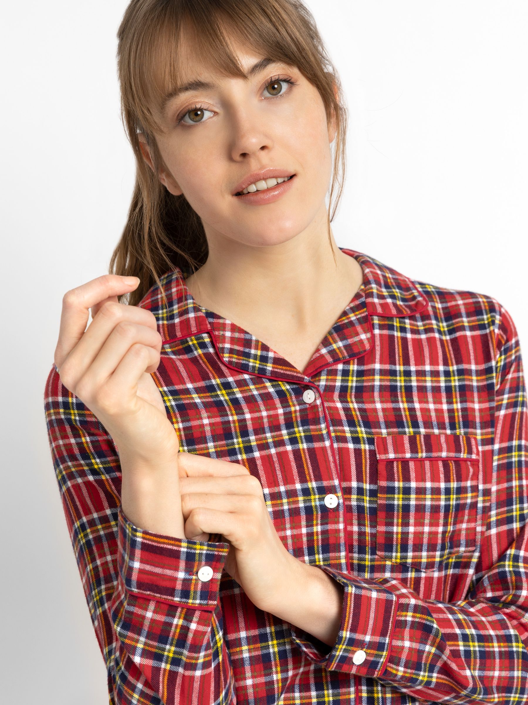 JoJo Maman Bébé - Geruite pyjamaset voor dames