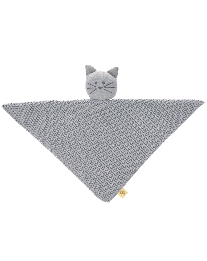 Schmusetuch LITTLE CHUMS – CAT in grau