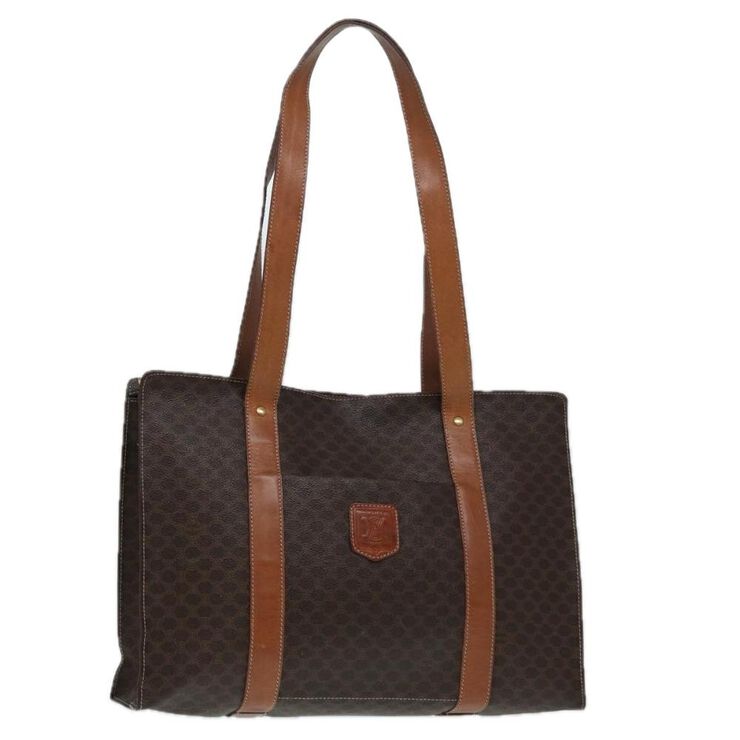 Celine Vintage Celine Shoulder Bag Brown