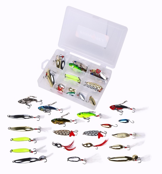 Boîte de leurres en métal Fish4All Metal Lure Box (21pcs)