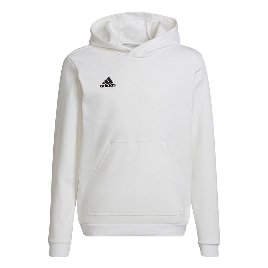 adidas Sweat à Capuche Entrada 22 - Blanc/Noir Enfant