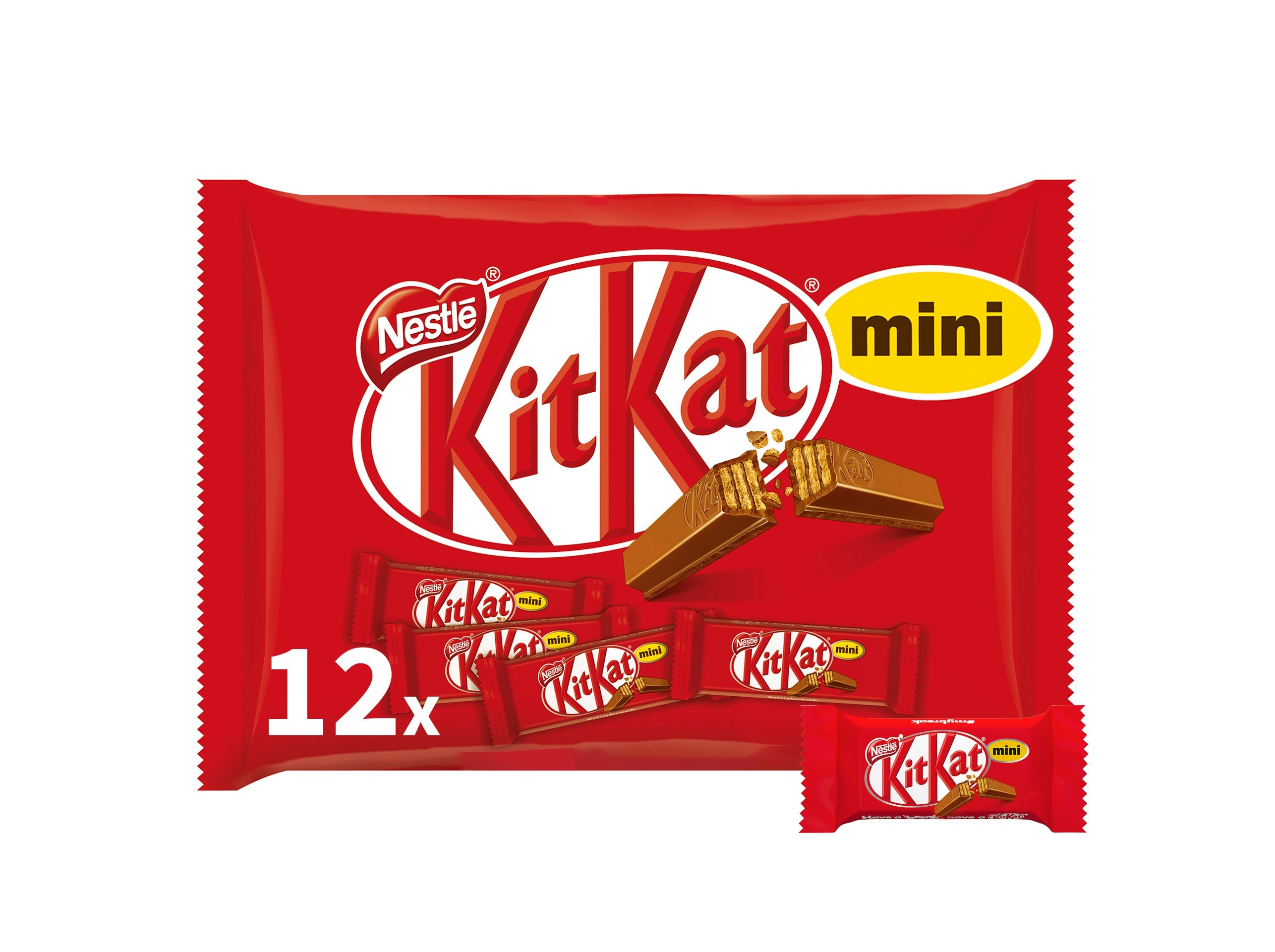 SNACK DE CHOCOLATE KITKAT MINI 200 G