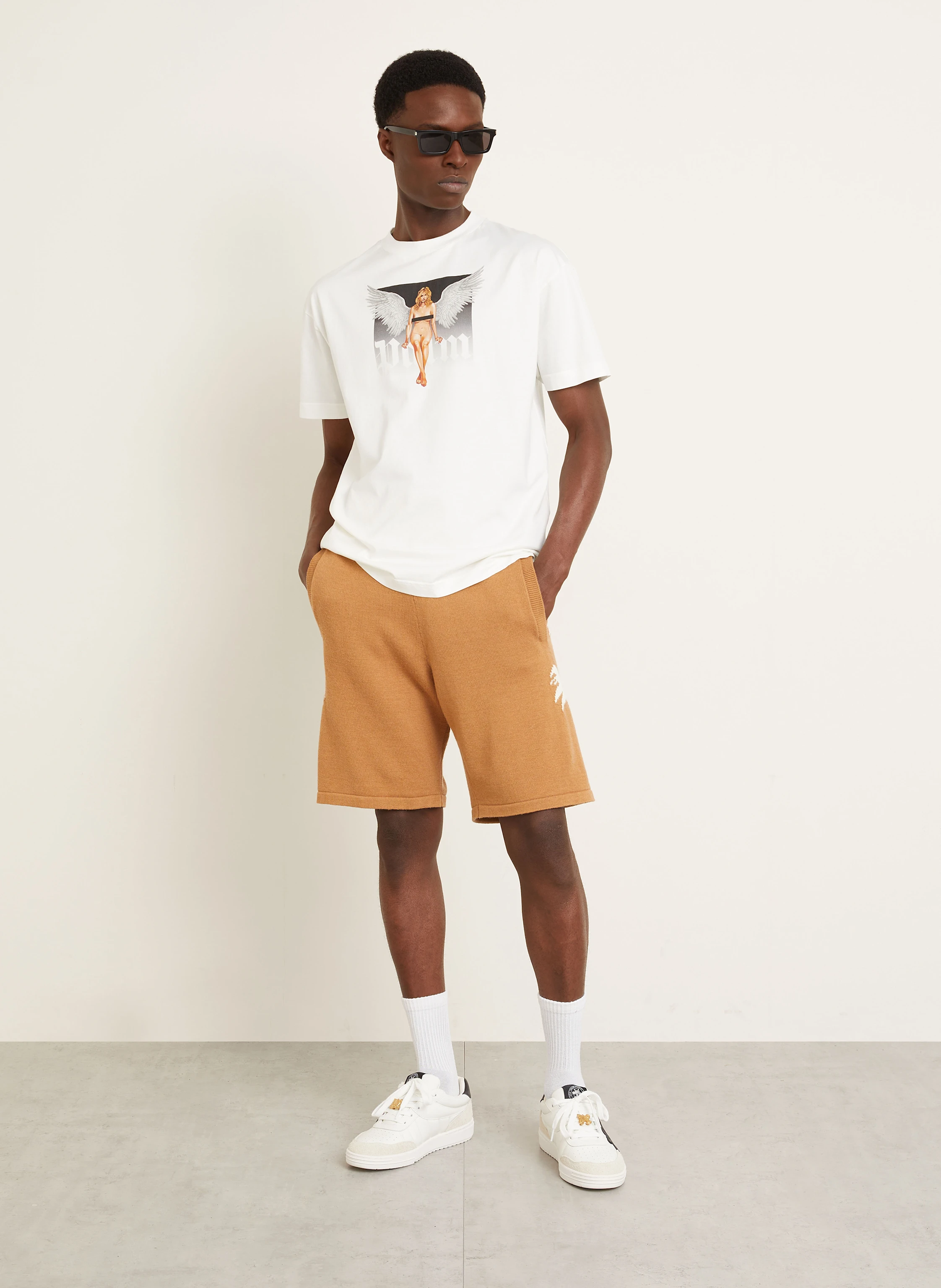 Palm Angels T-Shirt CRYSTAL