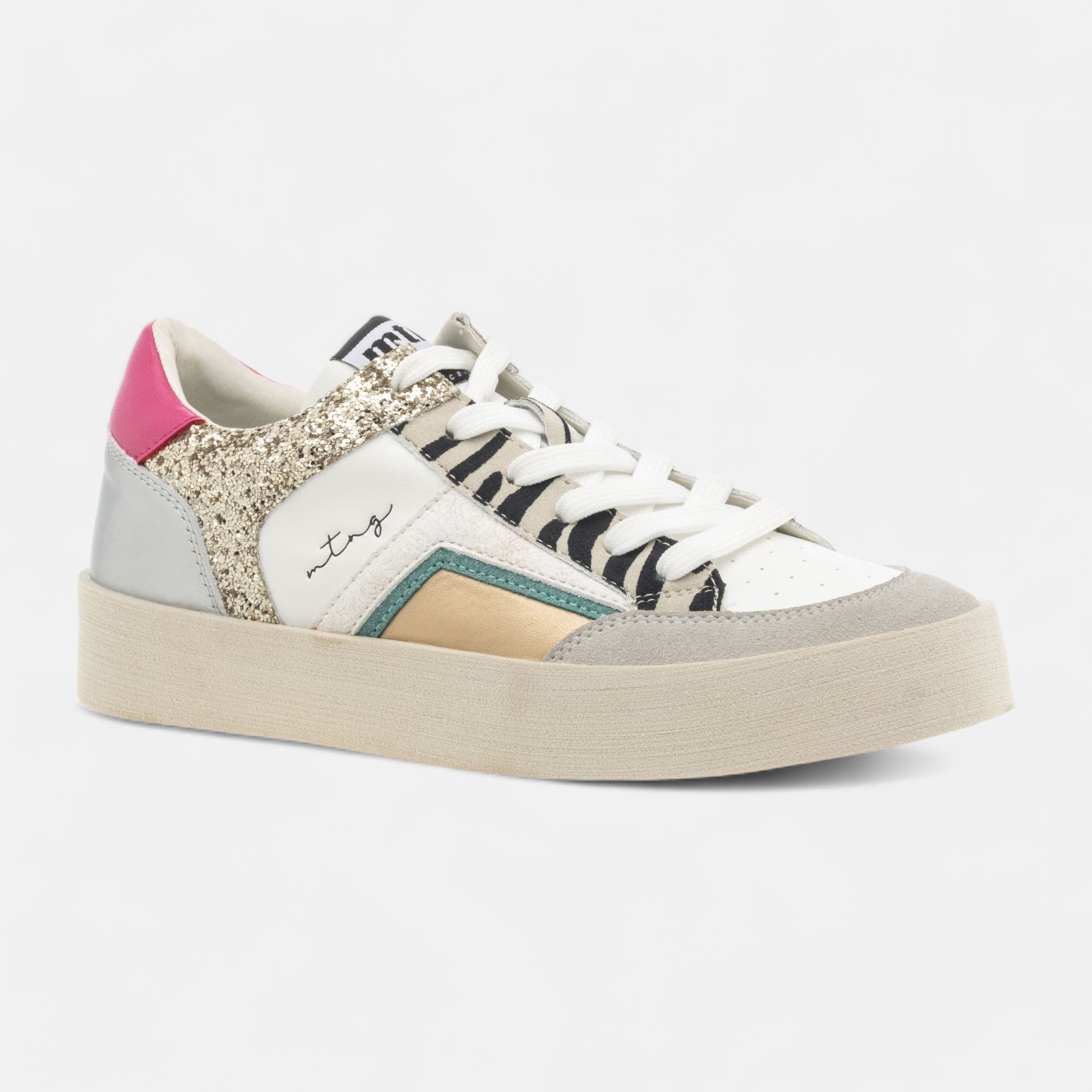Baskets basses Femme multicolore