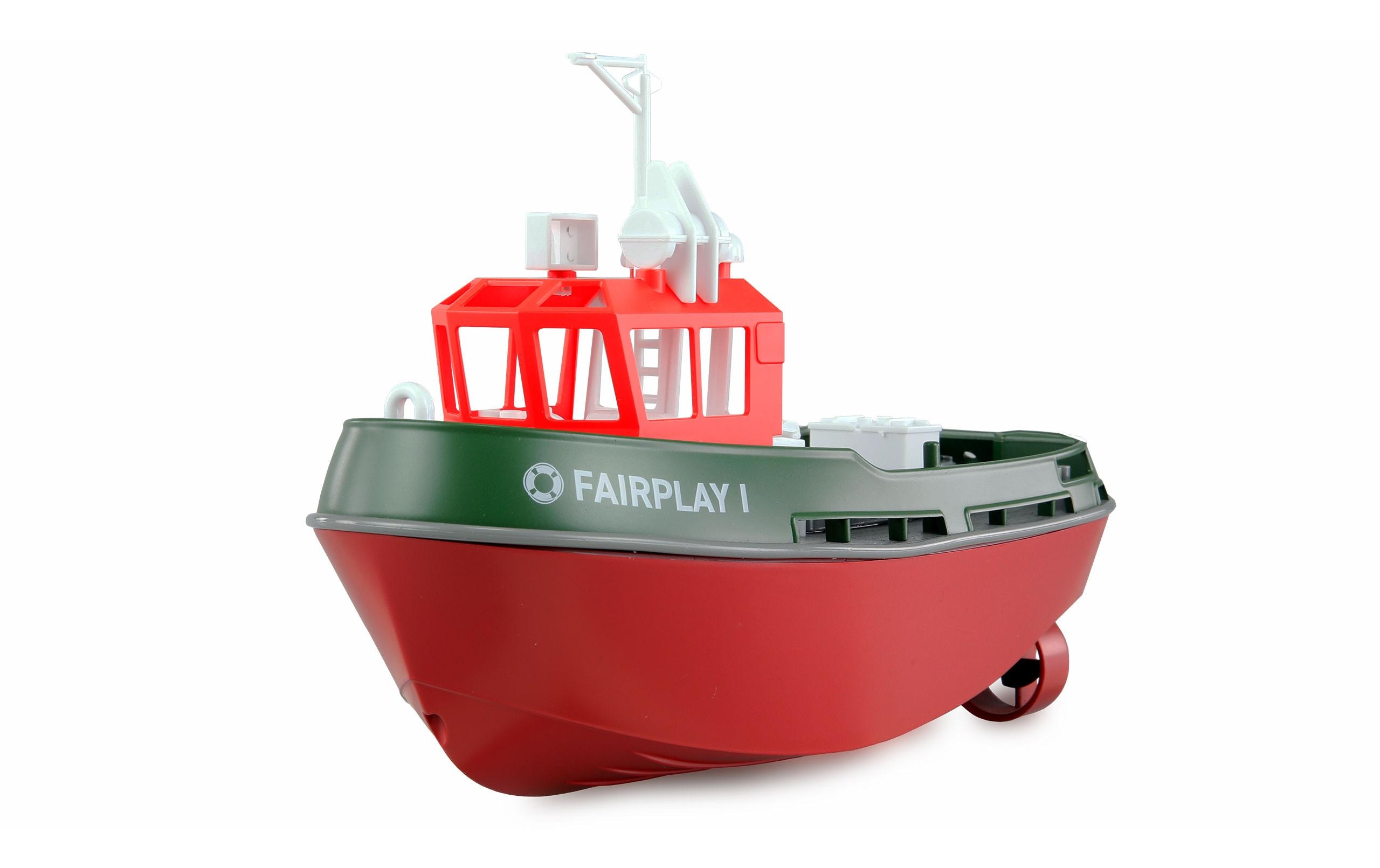 Boot Fairplay I Schlepper Grün, RTR, 1:722-Motoriges ferngesteuertes Boot