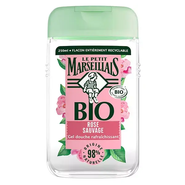 Le Petit Marseillais Gel de Banho Hidratante Orgânico Rosa Selvagem 250ml