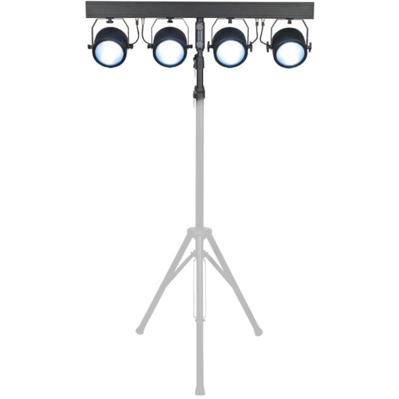 Showtec Luna Four Bar 60 lichtset aan T-Bar