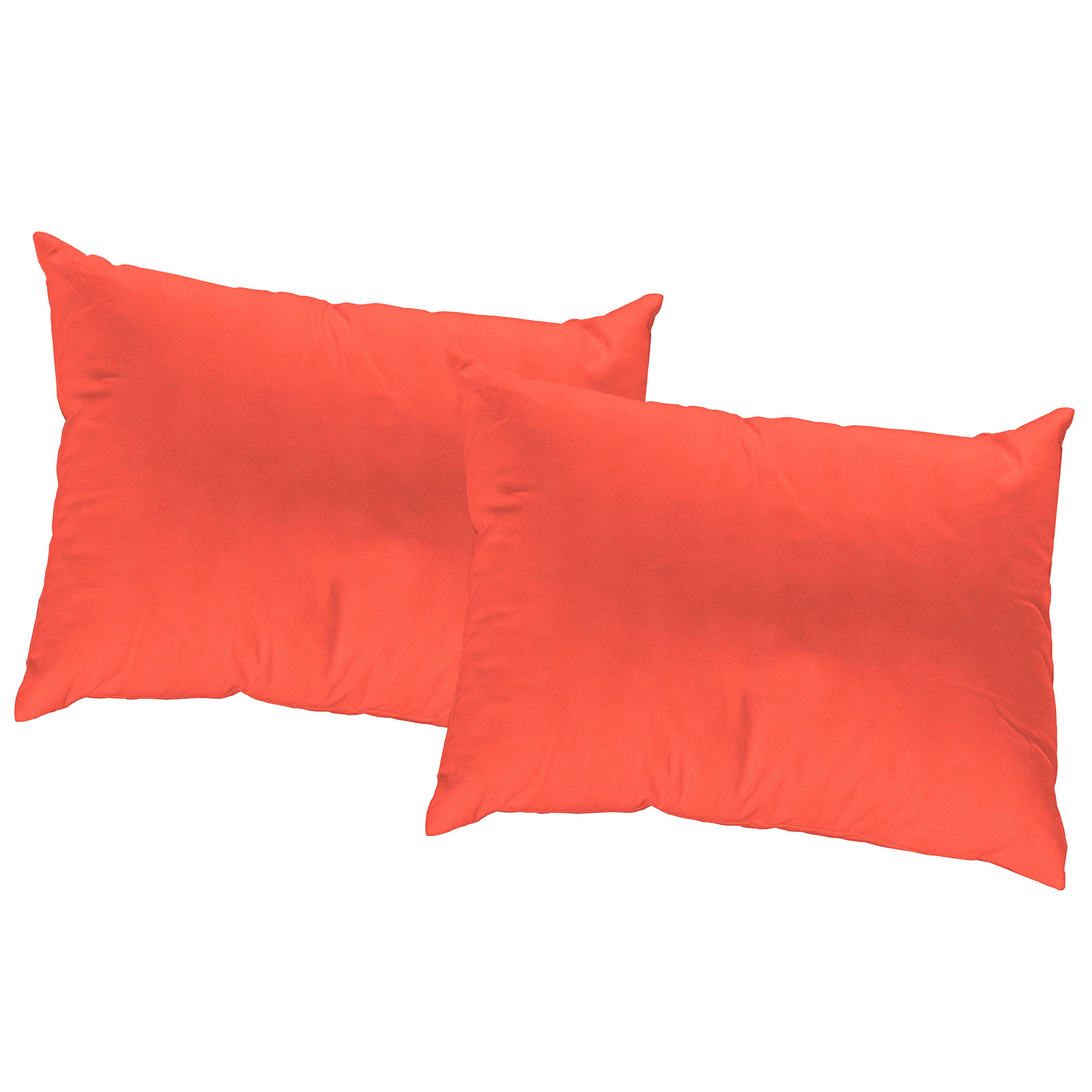 2er Pack Kissenhülle WIRTHNATUR - rot - 60x40 cm