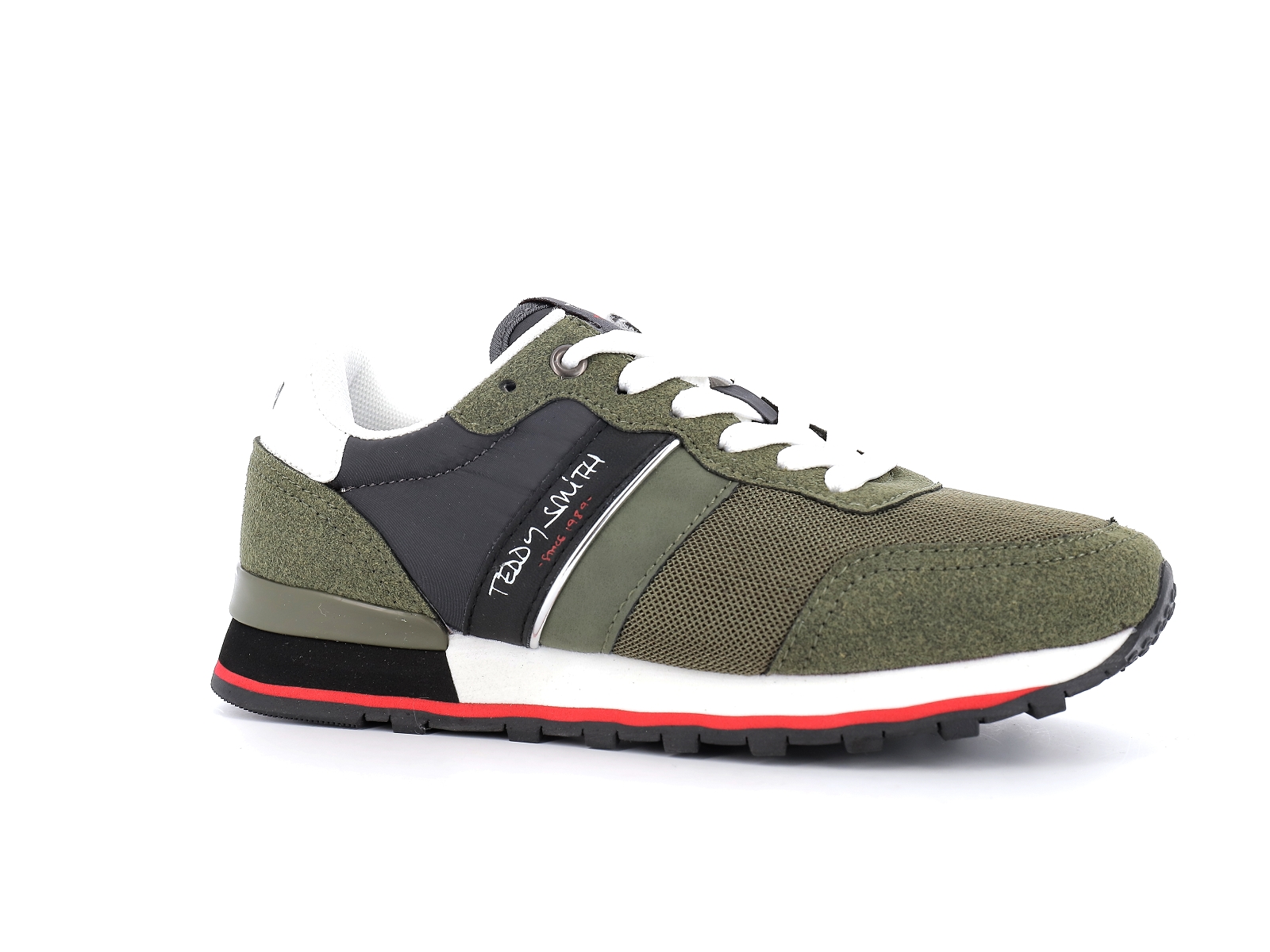 Teddy smith-71454 Matières combinées Kaki