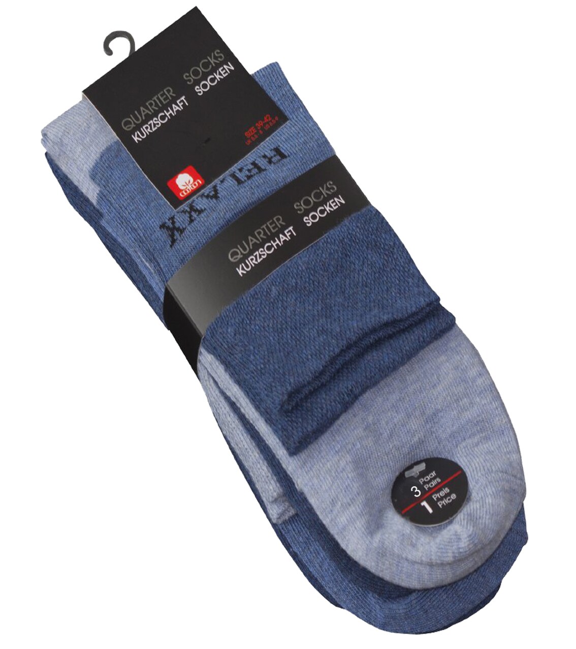 Cotton Prime® Kurzsocken Relaxx 6 Paar