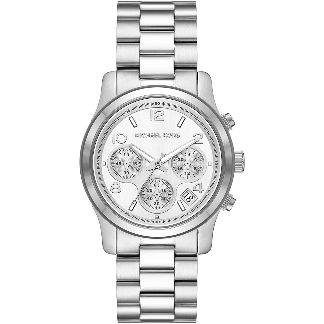 Michael Kors Runway Chronograph Silbrig