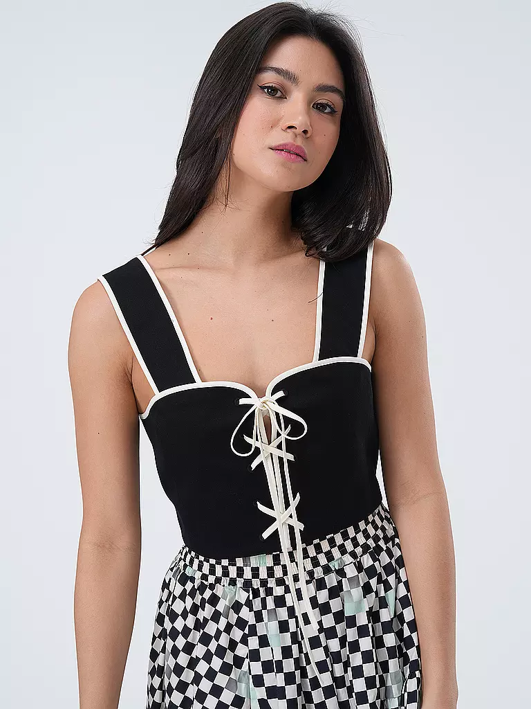 WEEKEND MAX MARA Top Cropped Fit ANNY schwarz