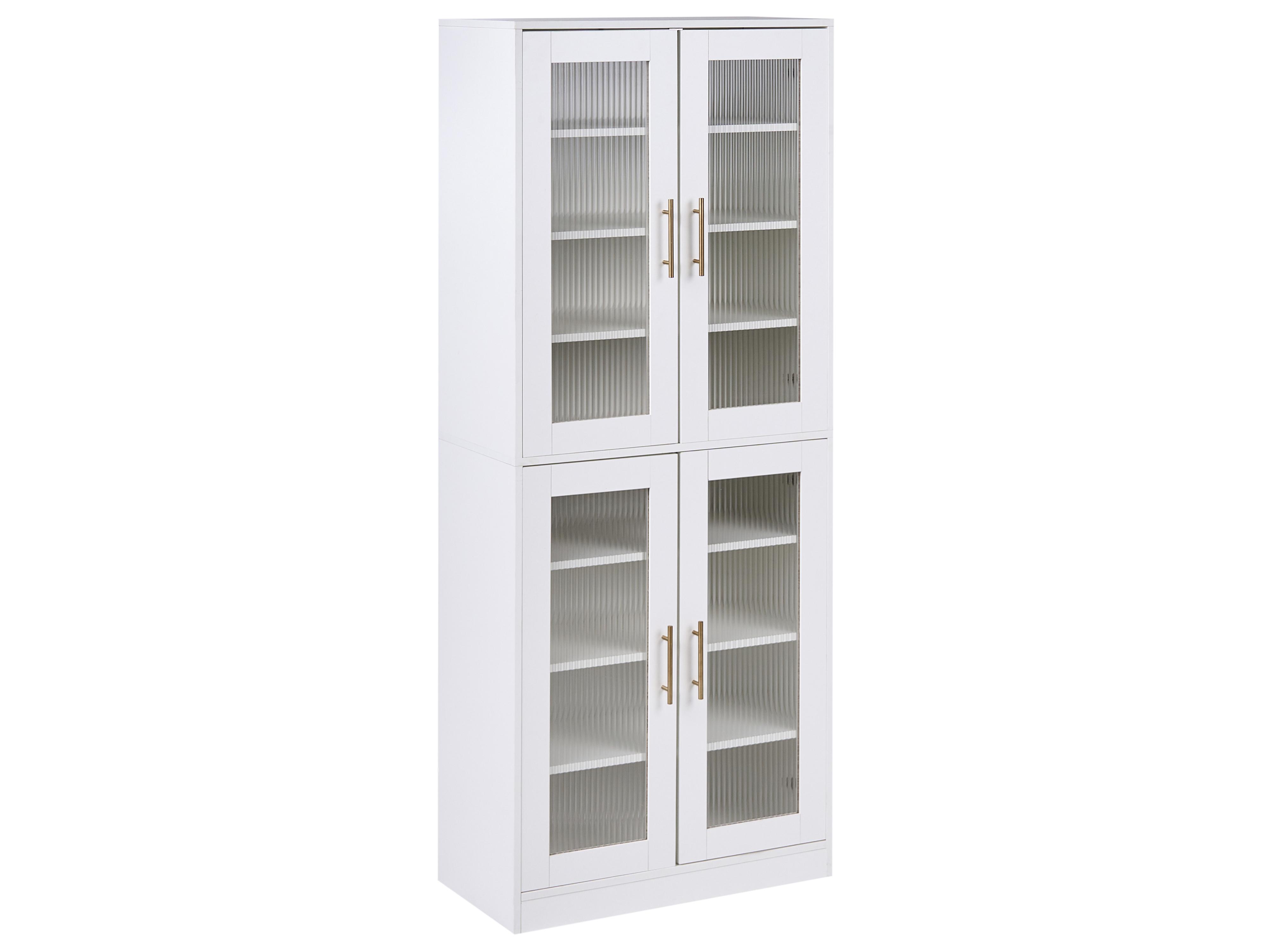 Schoenenkast GRIFFITH met LED-verlichting Wit