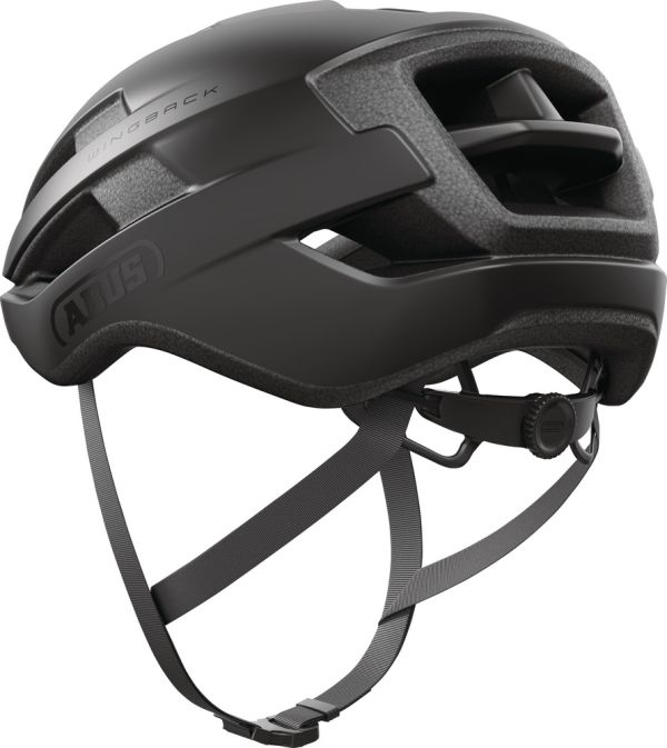 Abus WingBack Cykelhjelm, Velvet Black