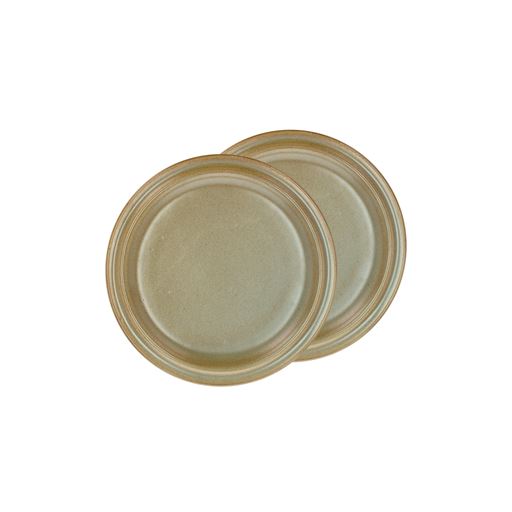 Villa Collection Evig 2-pak Frokosttallerken, Brown, Ø20 cm