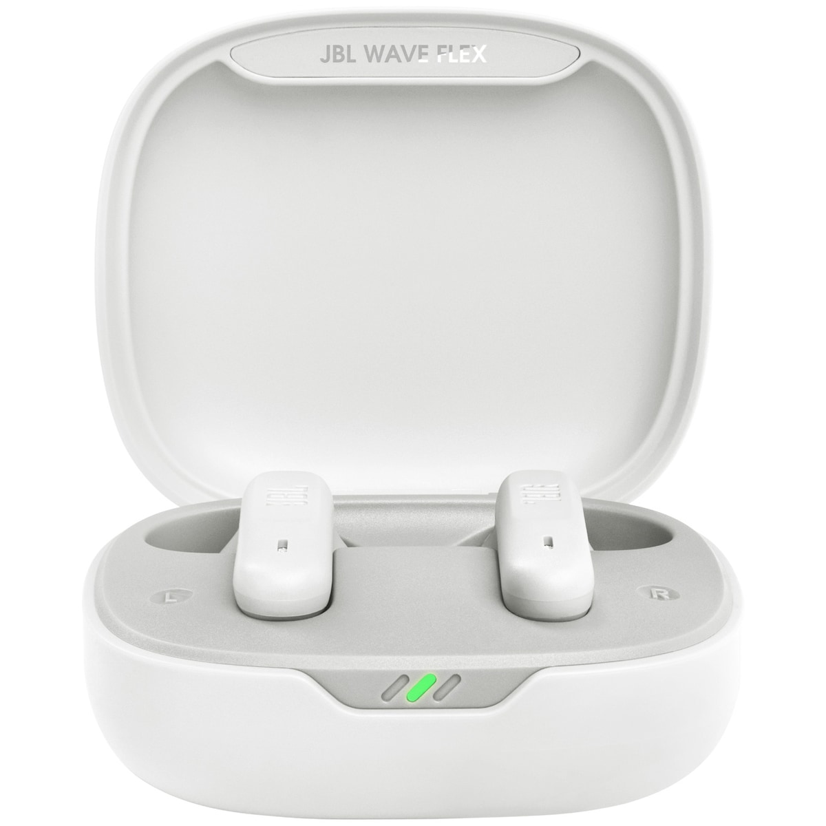 JBL Wave Flex helt trådløse in-ear hodetelefoner (hvit)