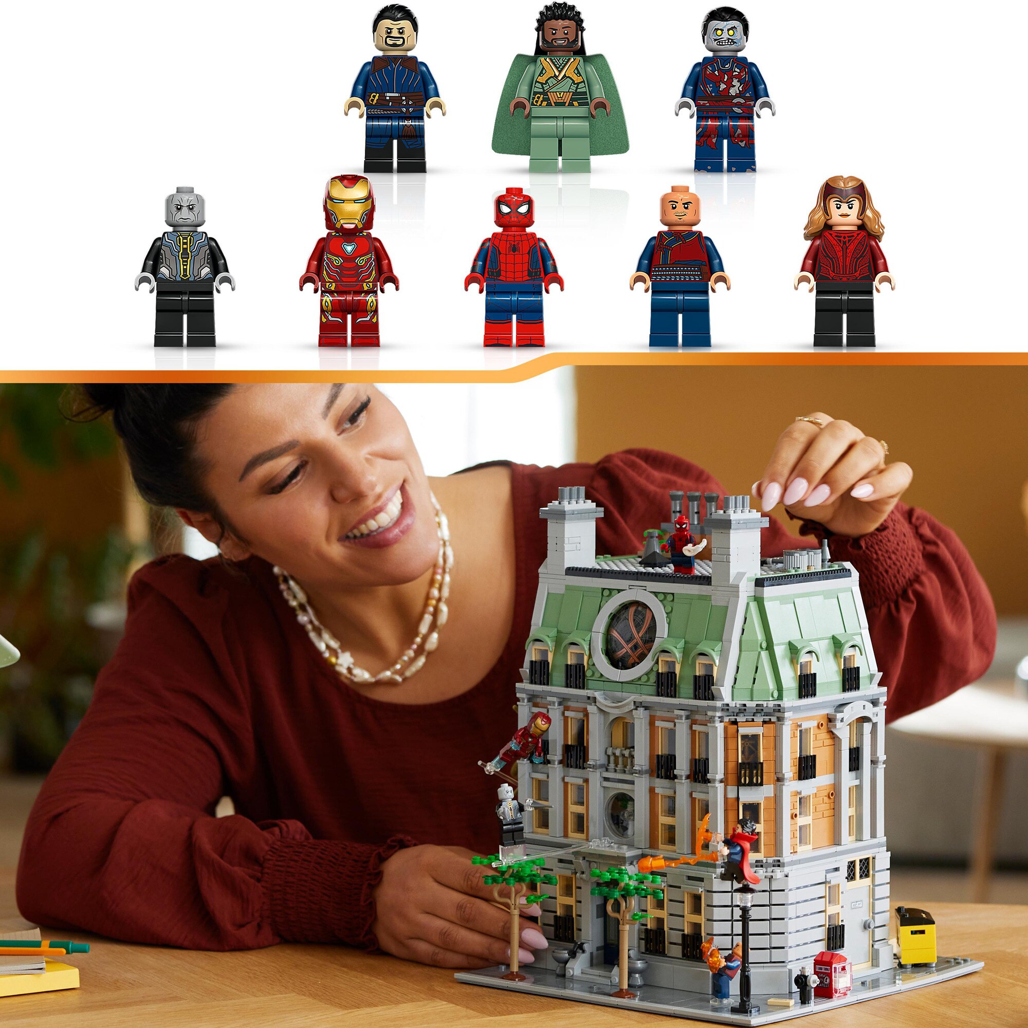LEGO Konstruktionsspielzeug Marvel Super Heroes Sanctum Sanctorum