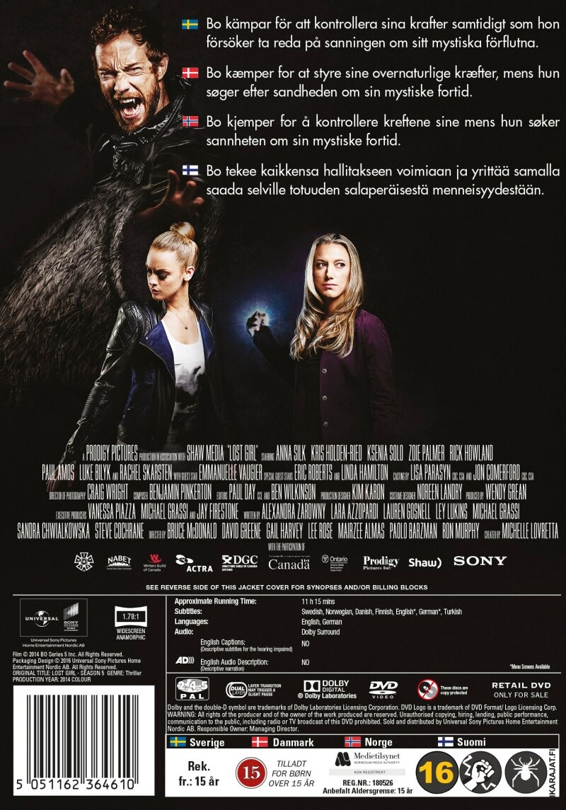 Lost Girl - Sæson 5 - DVD