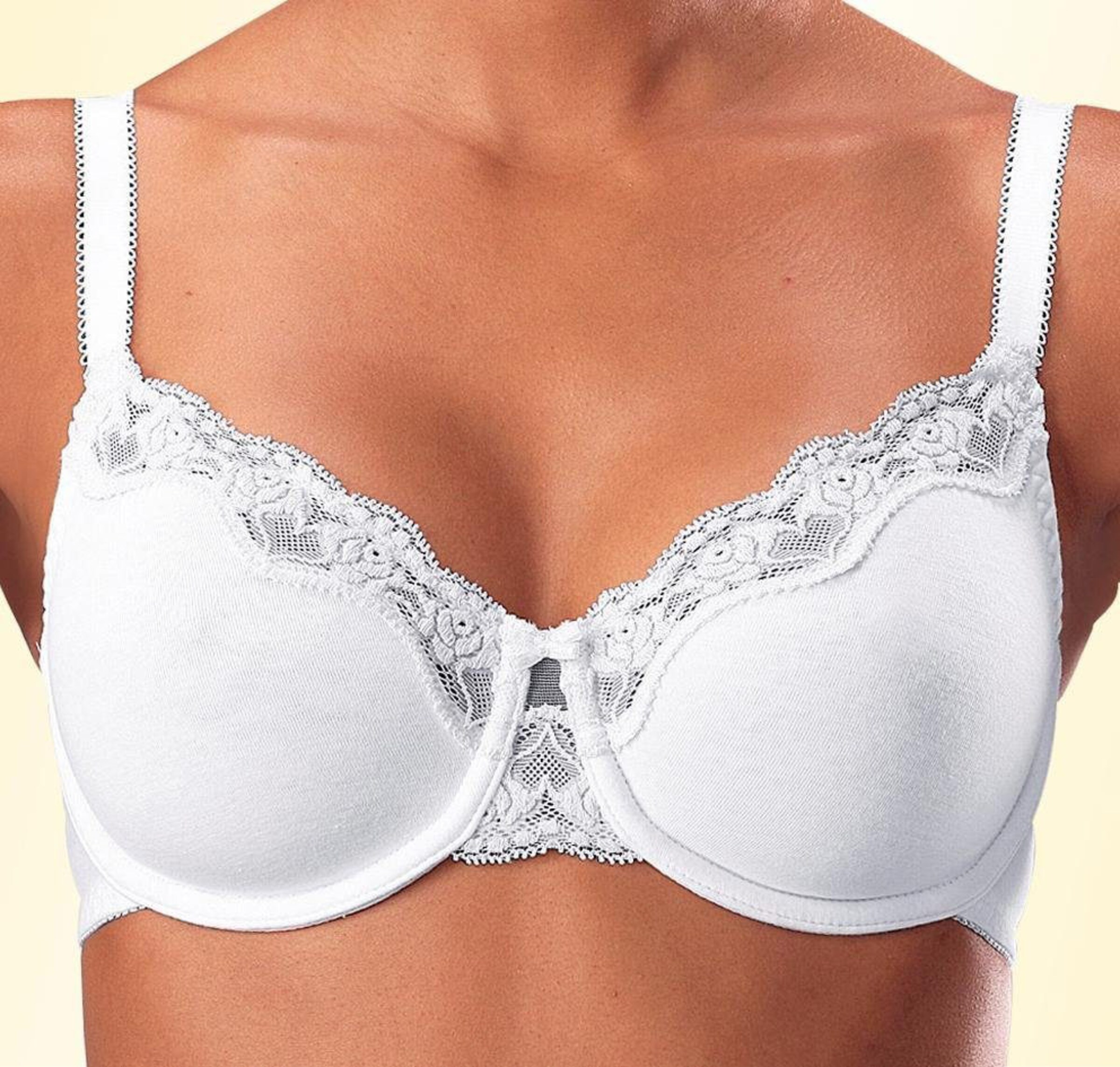 petite fleur Bügel-BH in schwarz+weiß