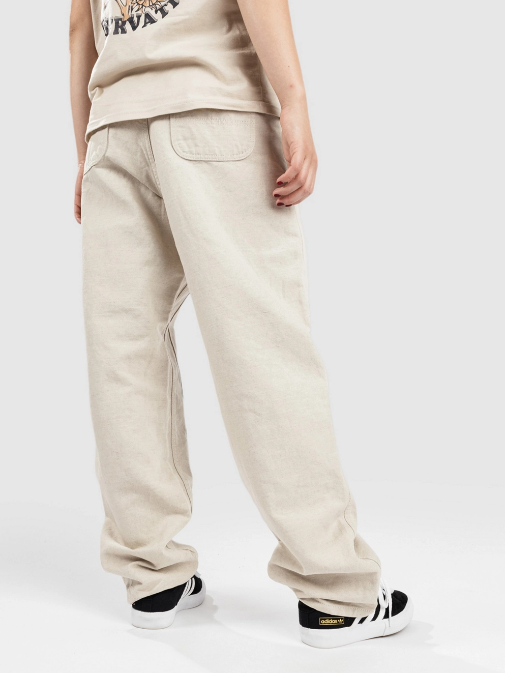 Carhartt WIP Ethel Double Knee Pants natural rinsed