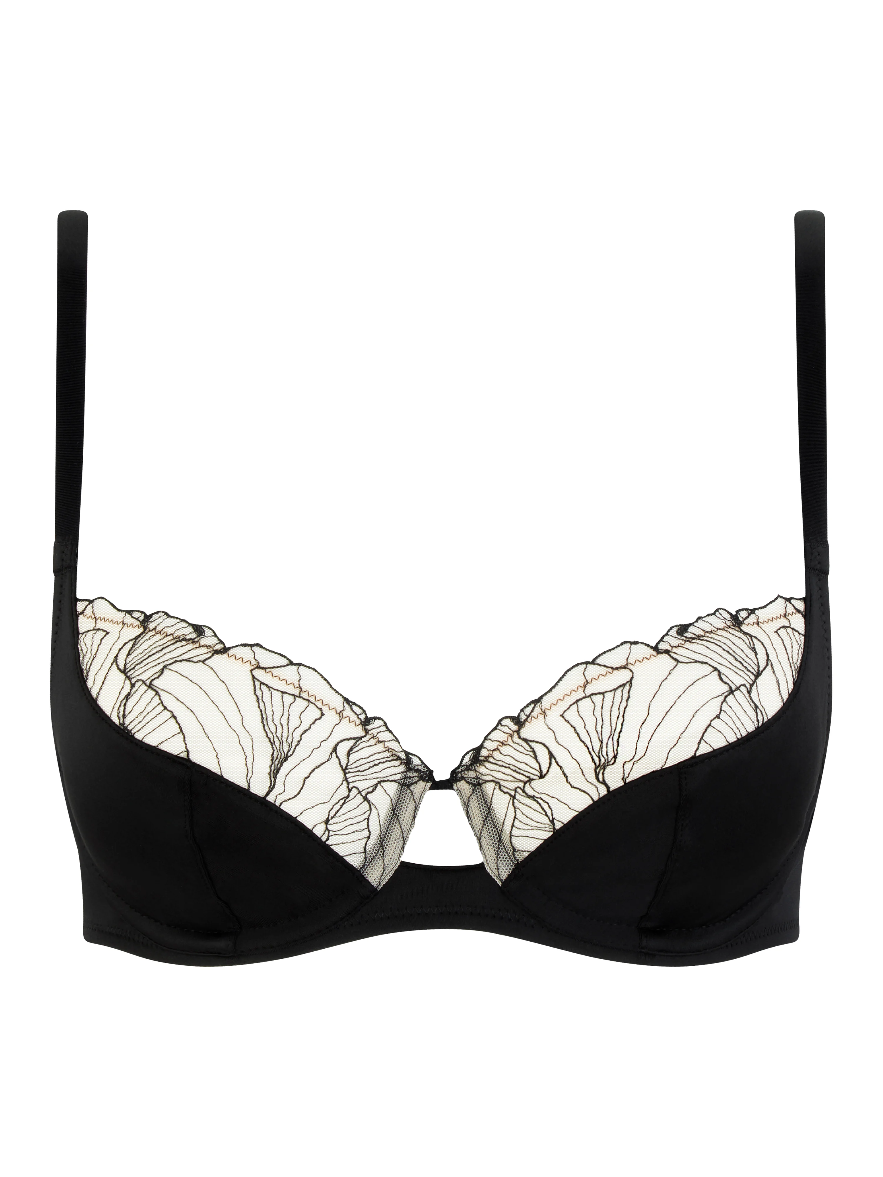 TATTOO LOVE - Soutien-gorge emboîtant broderie | Multicolore