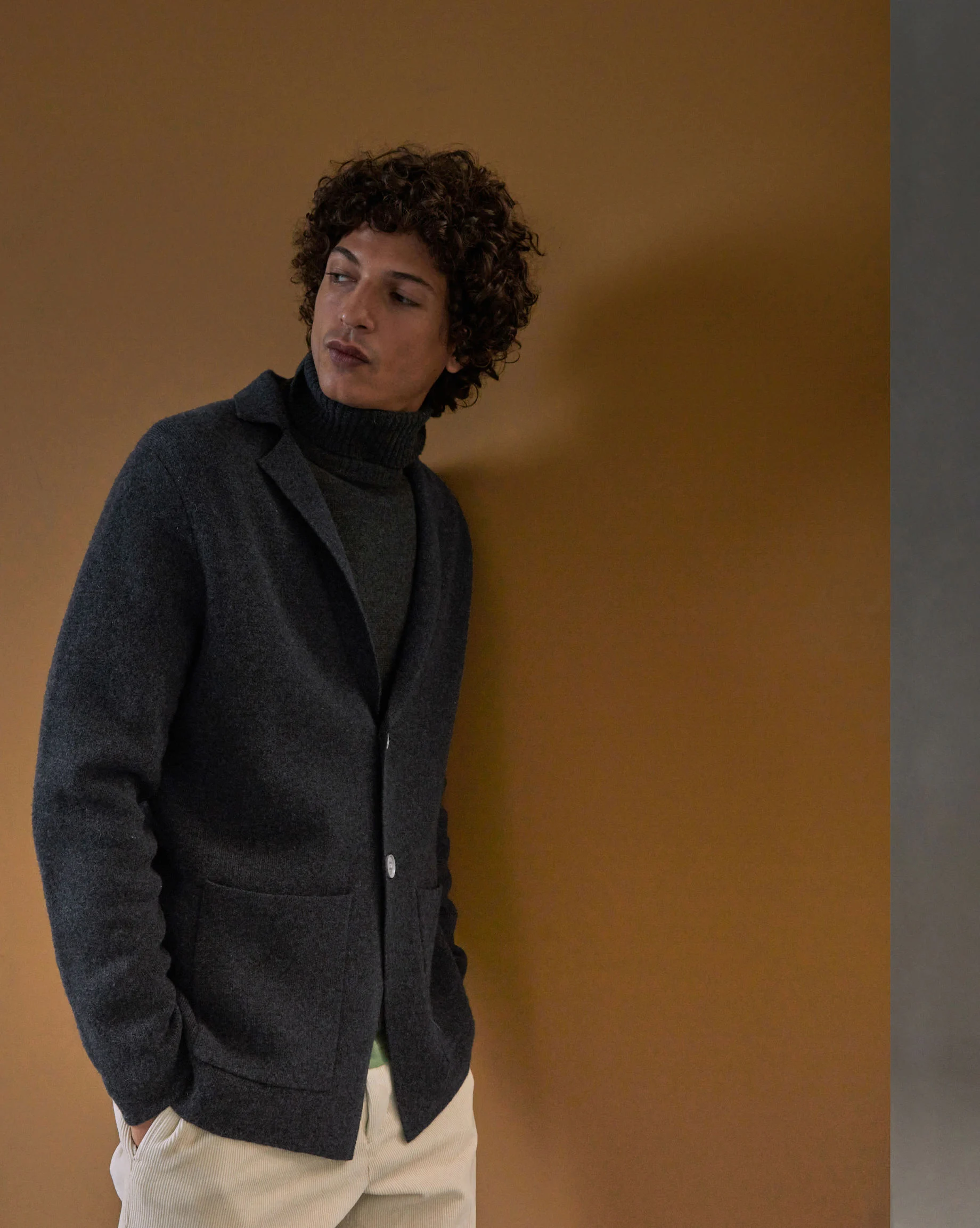 Veste en cachemire | Gris