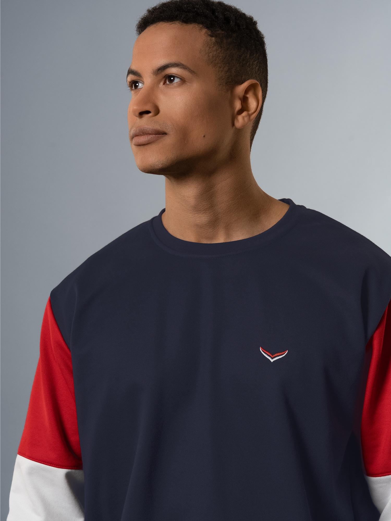 Klassischer Jogginganzug Navy