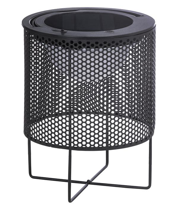 Dehner Solar-Laterne Heli, ca. Ø20/H26 cm