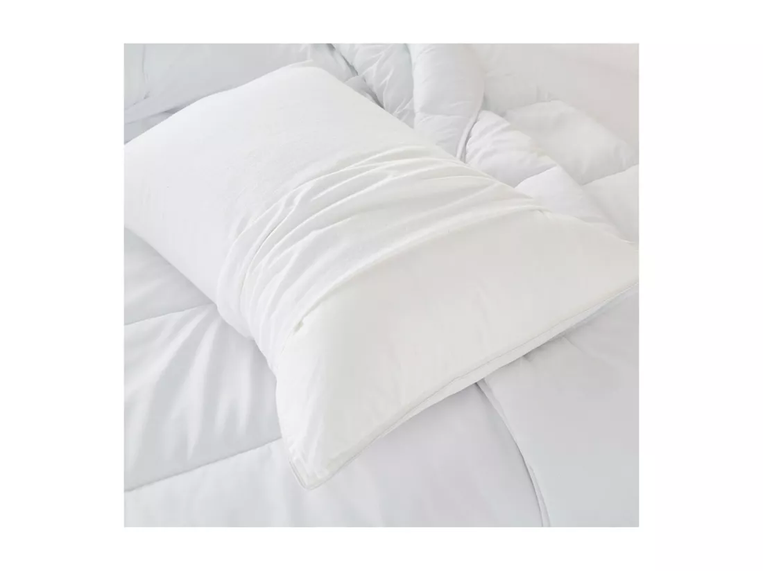 Protège oreiller molleton anti-acariens impérméable 50x70cm
