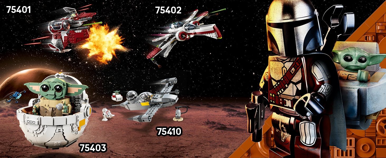 LEGO - Star Wars TM - Grogu™ med svævevogn (75403)