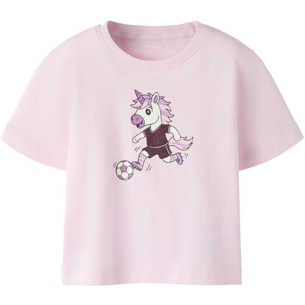 Køb Name It Flushing Pink Nmfhenrina Ss Nreg Top
