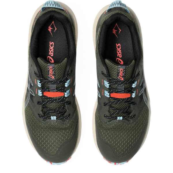 Chaussure trail ASICS GEL-TRABUCO TERRA 2 SMOG GREEN/SMOKE BLUE