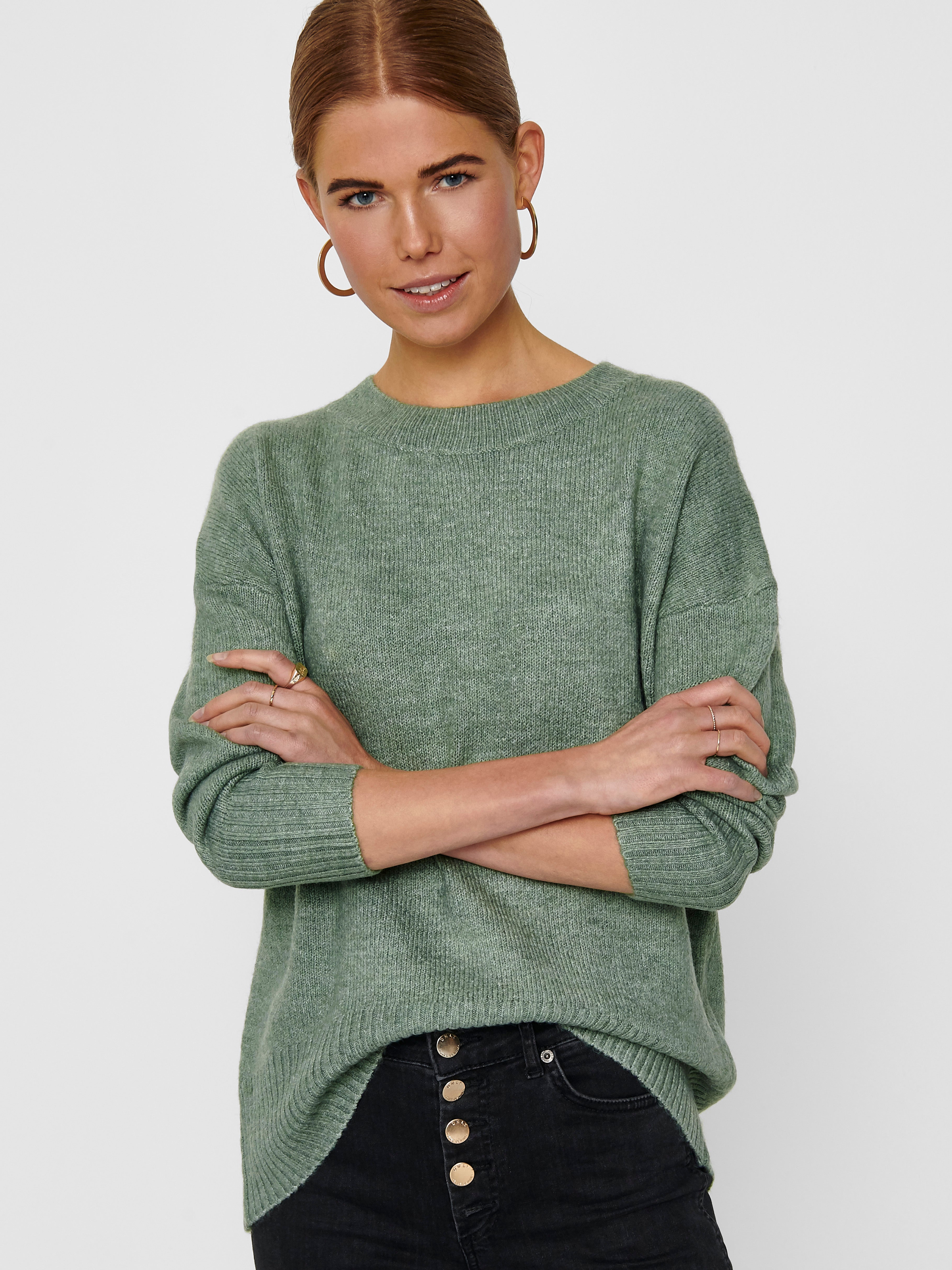 ONLNANJING Strickpullover Balsam Green