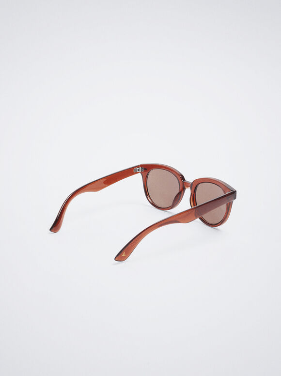 Gafas De Sol Redondas - Marrón