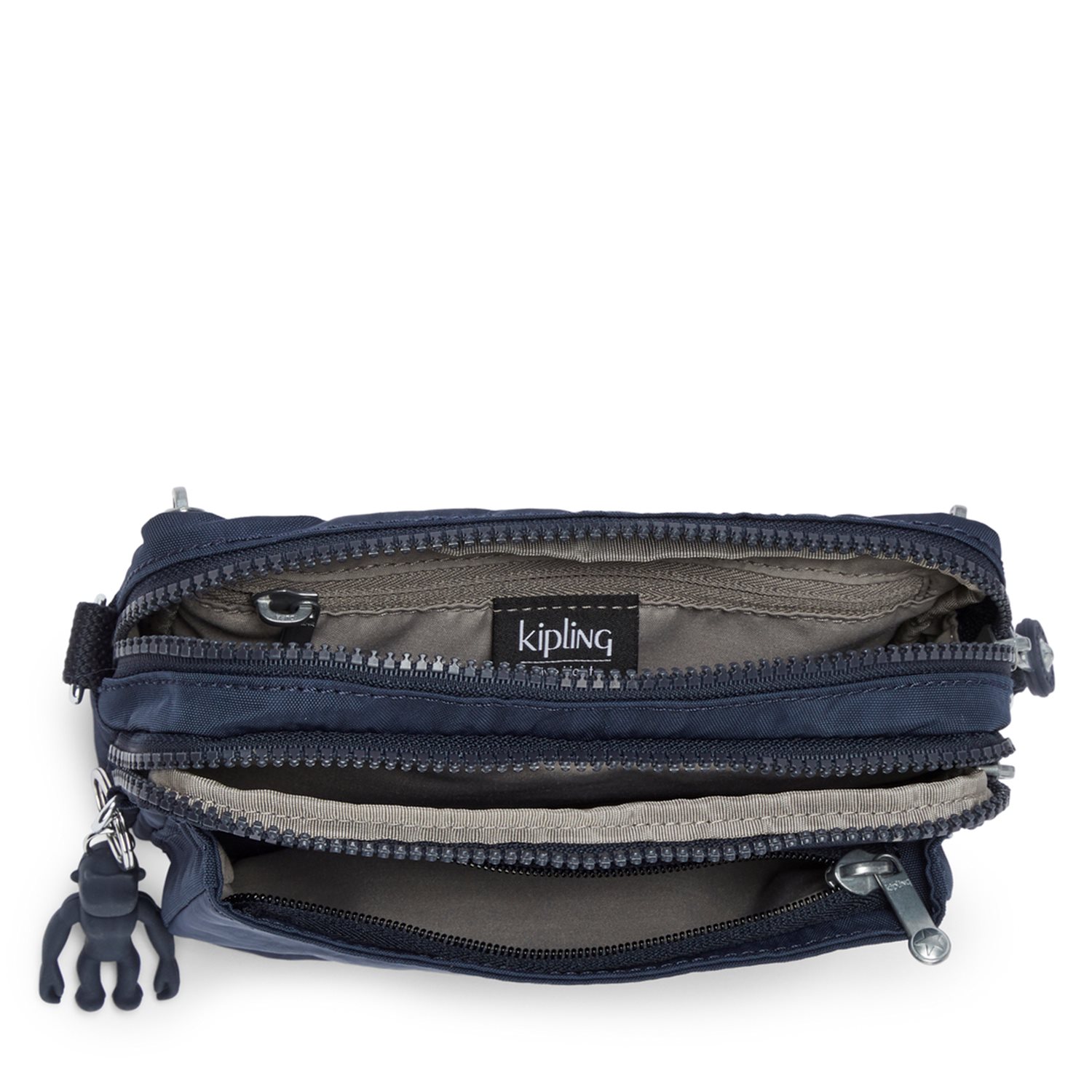 Kipling Abanu Multi Schoudertas blue bleu 2