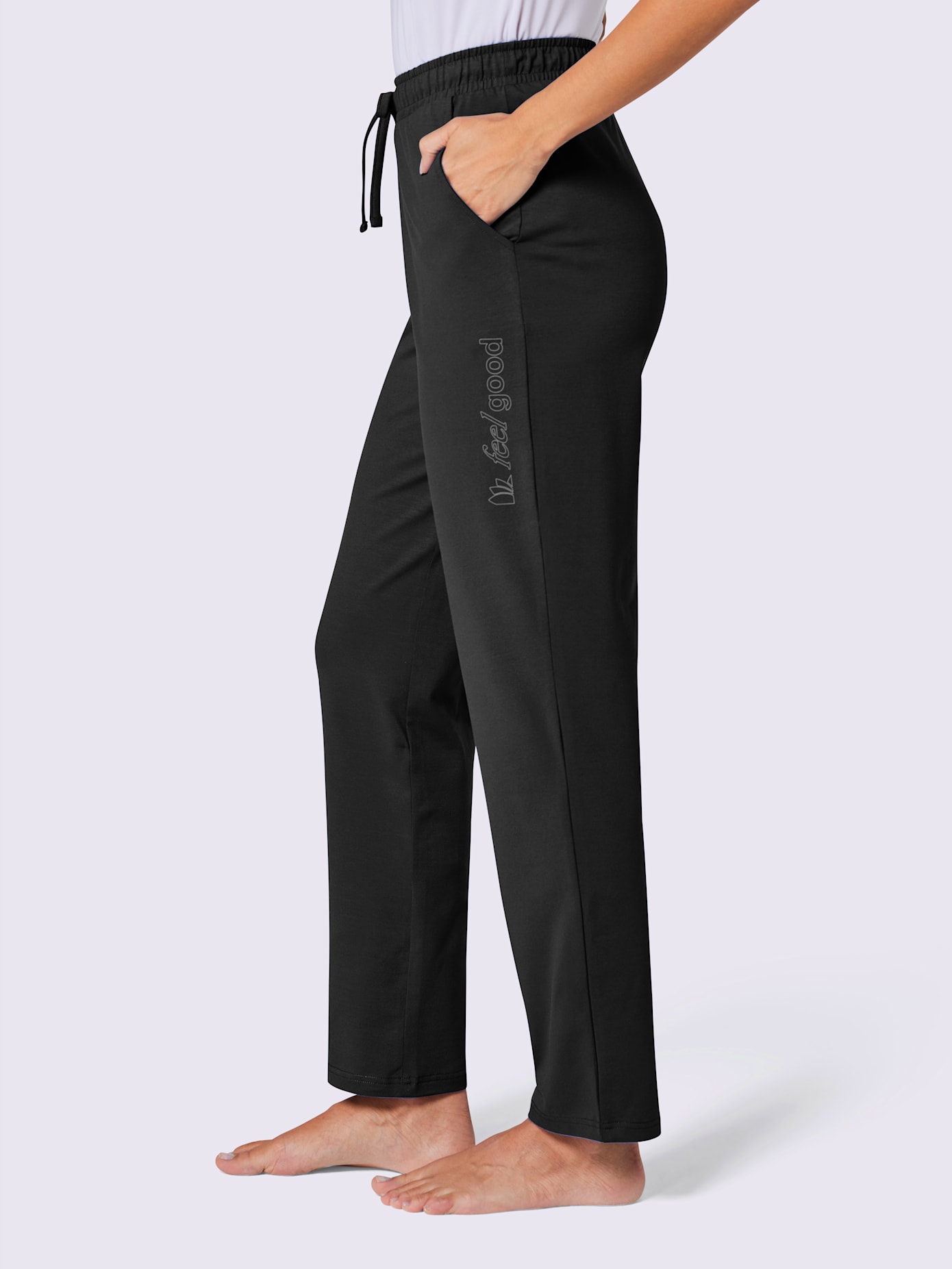 Pantalon jersey fin