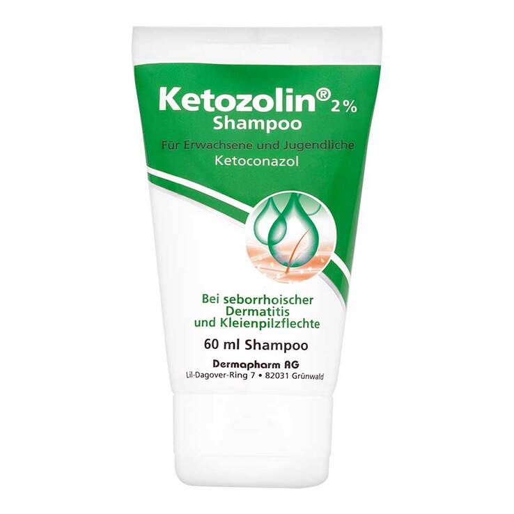 Ketozolin 2 % Shampoo, 60 ml