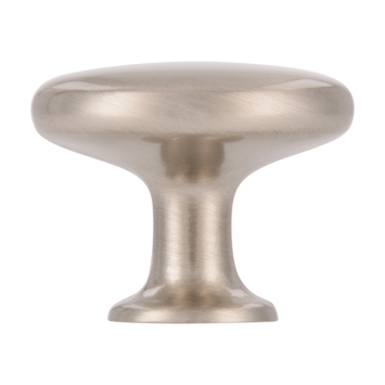 Knop Sarah rvs look 31mm