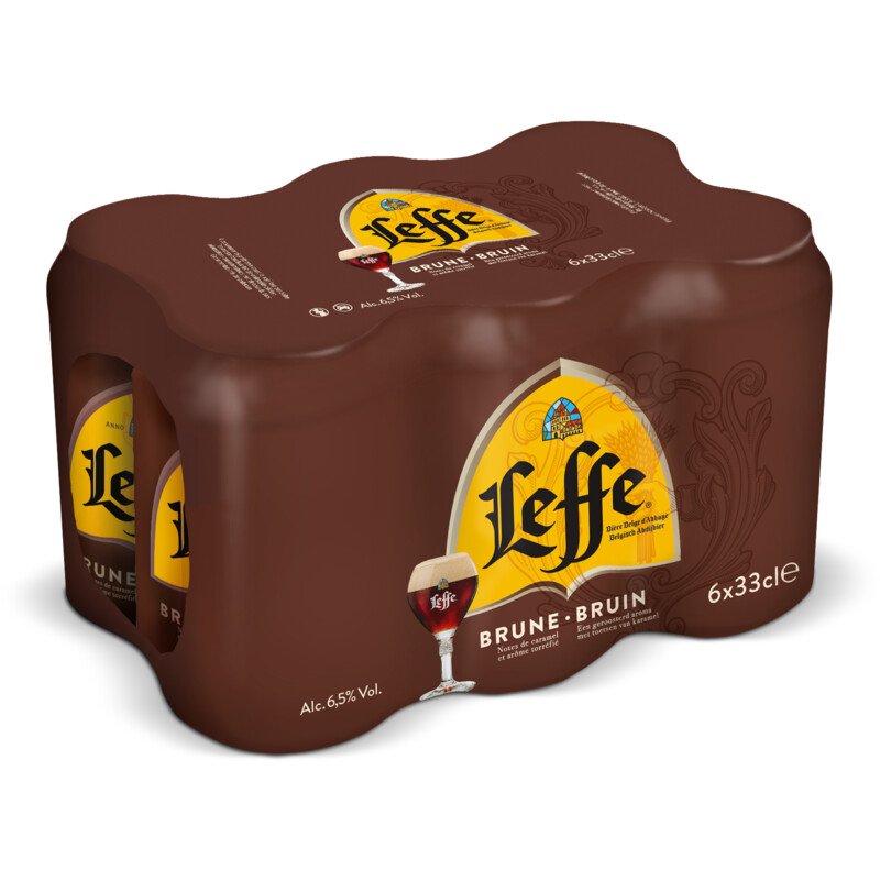 Leffe Bruin abdijbier 6-pack